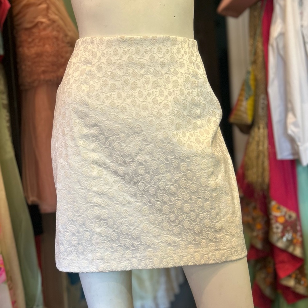 Vintage Brocade Mini Skirt